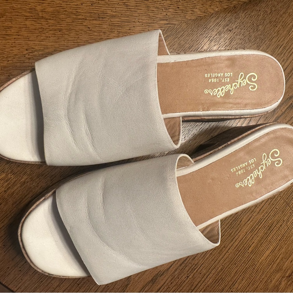 Seychelles Cream Women's Mules